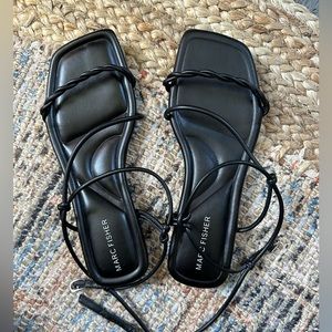 Marc Fisher square toe sandal